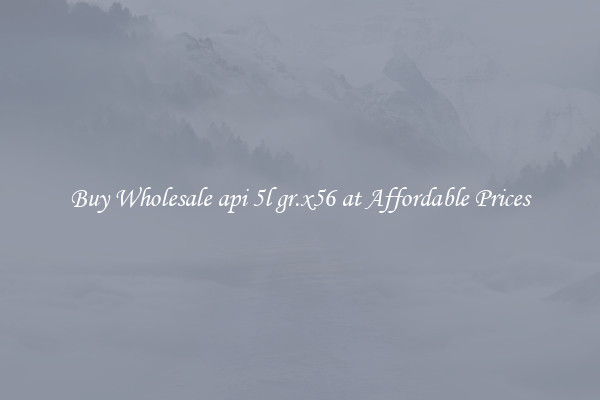 Buy Wholesale api 5l gr.x56 at Affordable Prices