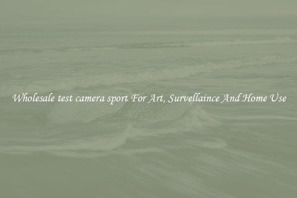 Wholesale test camera sport For Art, Survellaince And Home Use