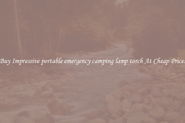 Buy Impressive portable emergency camping lamp torch At Cheap Prices