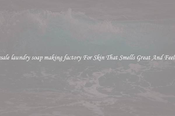 Wholesale laundry soap making factory For Skin That Smells Great And Feels Good