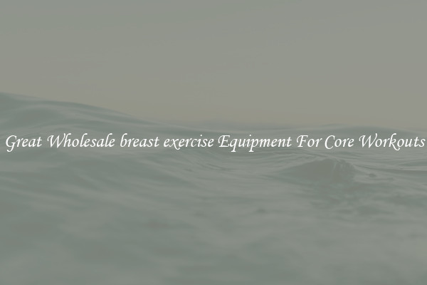 Great Wholesale breast exercise Equipment For Core Workouts