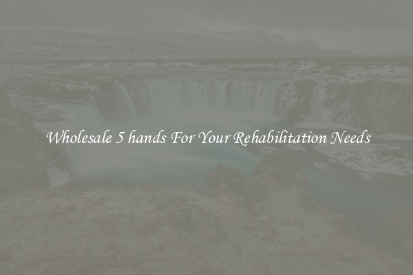 Wholesale 5 hands For Your Rehabilitation Needs
